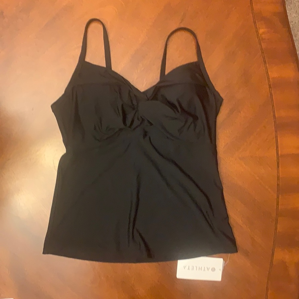 Athleta Twist Up Tankini, Caspian Blue NWT